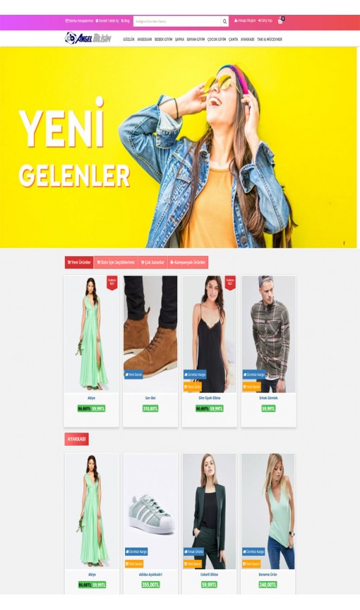 BUTİK MAĞAZA TEMASI
